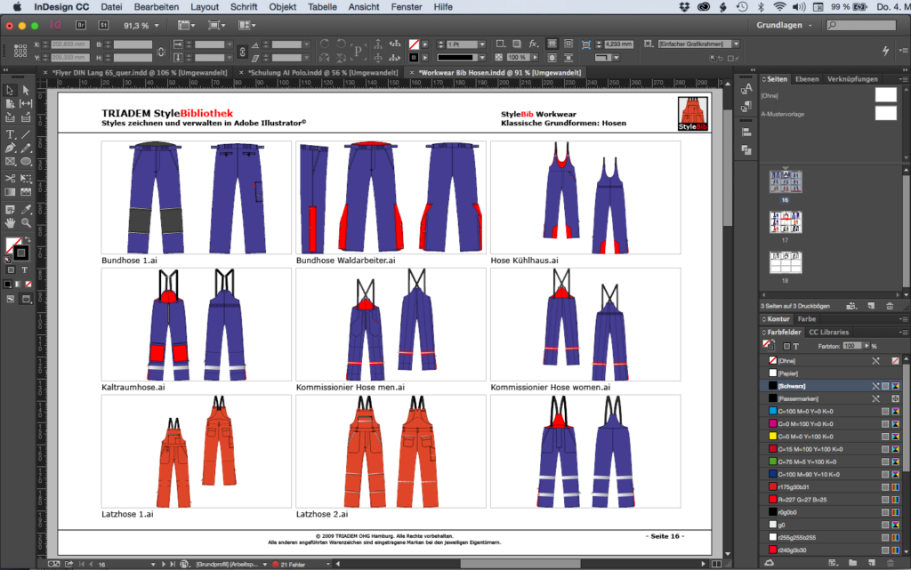 InDesign für Textil und Mode